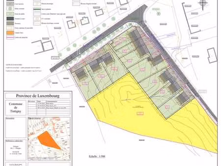 6 terrains à bâtir de 640 m2 à 1238 m2 à partir de 90.000 €