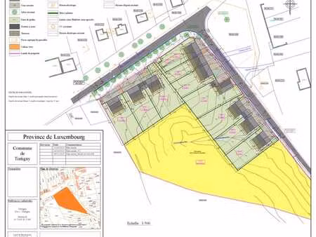7 terrains à bâtir de 640 m2 à 1238 m2 à partir de 90.000 €