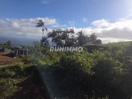 vente terrain à batir 496 m² à saint joseph (97480)  118 800 €