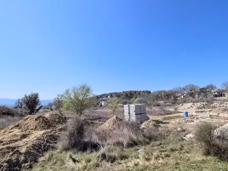 vente terrain 461 m² à pertuis (84120)  170 000 €