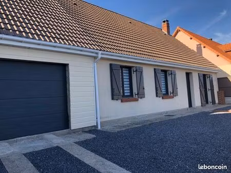 maison plain pied saint riquier