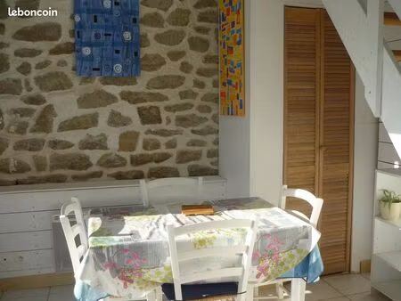 t2 meublé à 2 pas de la plage
