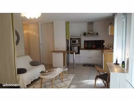 studio en rez de jardin