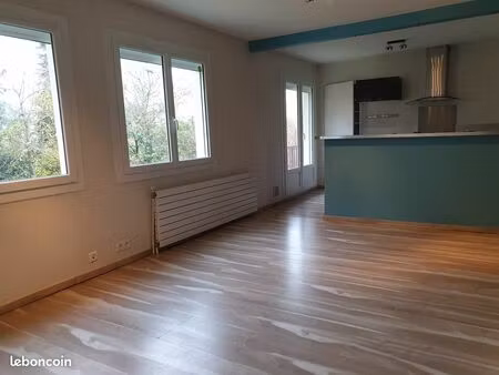 loue appartement grand t2 59m² quartier zola / procé avec parking