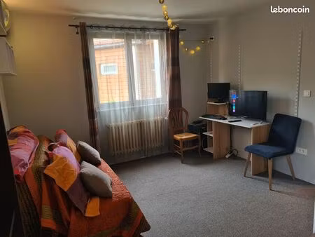 studio meublé lave linge internet lafayette cézeaux calme