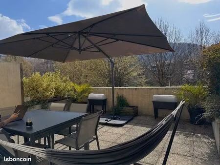duplex t3 65m² – grande terrasse 28m² plein sud