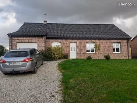 maison plain pied entre st pol et arras