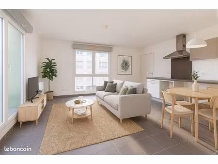 a louer  beau 2 pièces de 51m² avec grande terrasse (villeurbanne)
