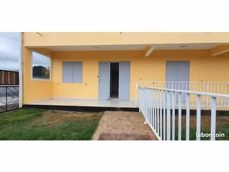 appartement f4 rez-de-jardin 82m²