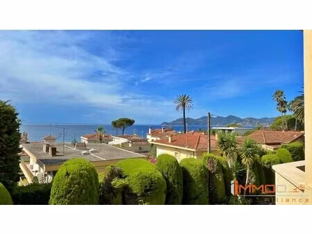 cannes (06400) appartement vue mer  4 chambres  à deux pas des