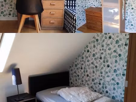 location meublée chambre 1 pièce 9 m² à pleuven (29170)  350 €