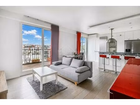 paris xvie - village d'auteuil - elégant 2 pièces avec balcon dans une rue piétonne - calm