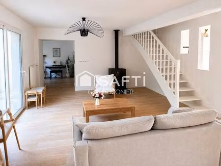 coup de cœur – belle maison familiale rénovée  4 chambres  160 m² au sol