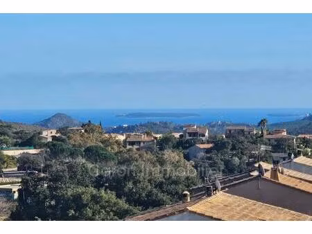 saint jean de cannes  très belle maison avec aperçu mer