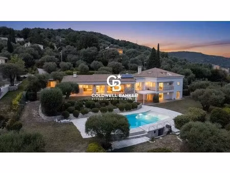 nice – gairaut | villa d’architecte avec vue mer panoramique