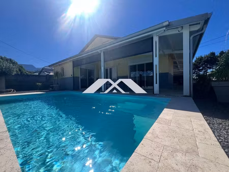 saint-joseph – quartier des jacques | villa avec piscine  vue