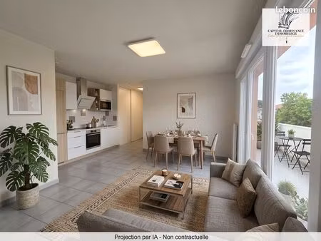 appartement 3 pièces 55 m²