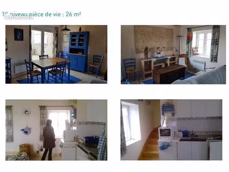 appartement centre roscoff équipé 2ch