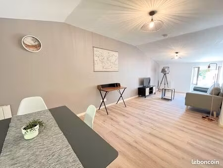 appartement t2 meublé 42m2 - romans centre