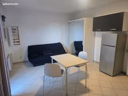 location studio meuble a figarella