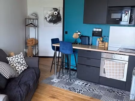 studio meublé résidence de france 20 m2 bord de mer