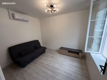 logement 25m2 meublé + climatisation