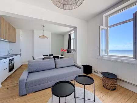 appartement avec vue mer sur la digue de malo-les-bains