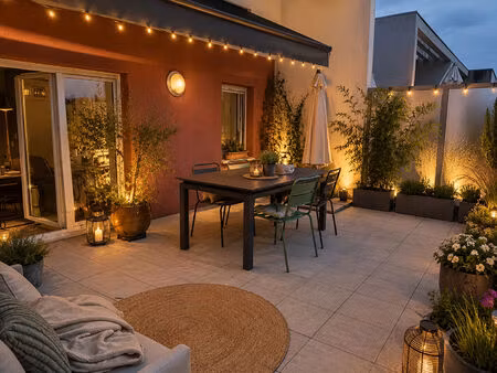 appartement buchelay 3 pièces 60.45m2 terrasse de 66.22 m²