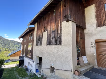 grange de village avec cave voûtée naves-fontaine