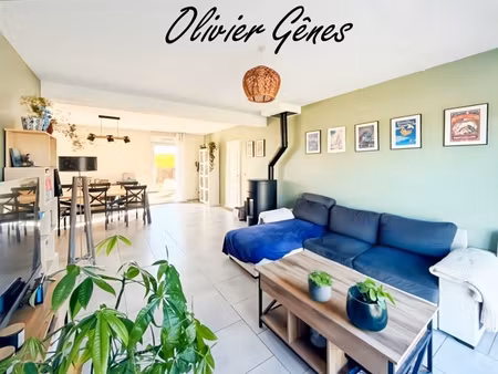 maison individuelle - 111 m2 - 4 chambres - garage et jardin