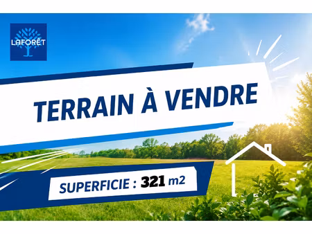 terrain à bâtir viabilisé - 321 m² - ormesson-sur-marne