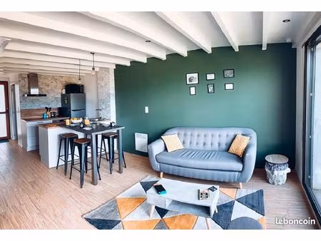 appartement t3 en rez de jardin avec terrasse à bénodet