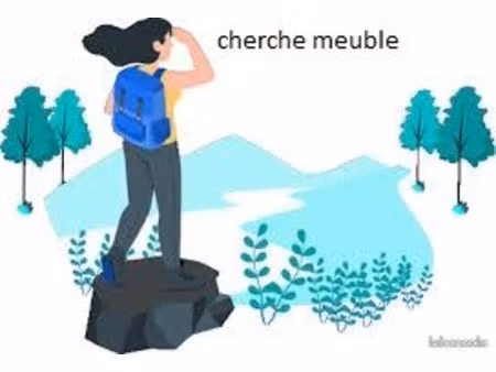dame seule recherche location meublée