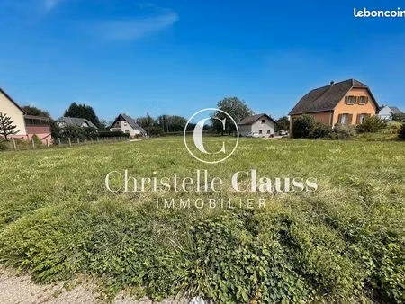 terrain 827 m² vieux ferrette