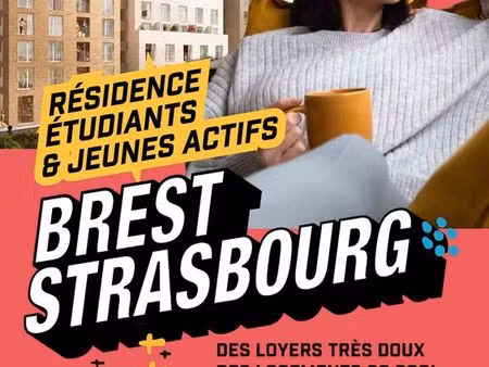brest strasbourg - logements etudiants neufs