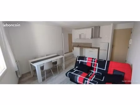 appartement à louer meublé 38m²