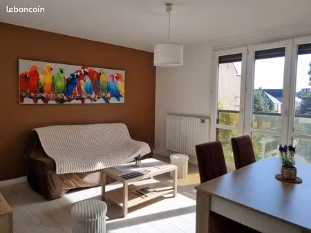 appartement meublé à louer de 70 m² avec parking et cave – orléans