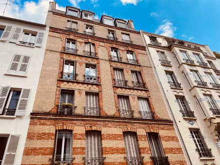 studio 16m2 vue jardin  calme  paris 15e métro falguière