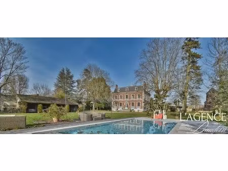 prestigieuse propriété equestre avec maison de maître de 1870