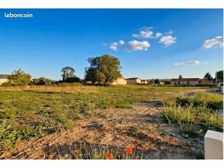 terrain 858 m² pont d ain