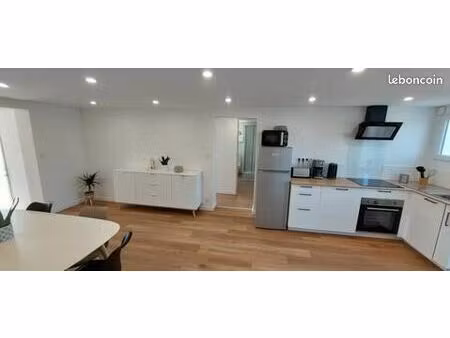appartement rez-de-jardin 65m²