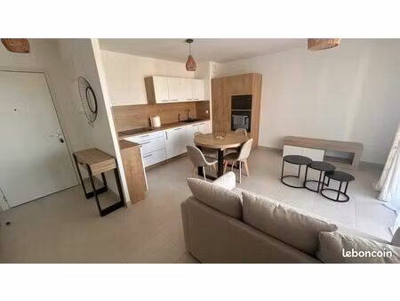 location t2 meublé dans résidence neuve