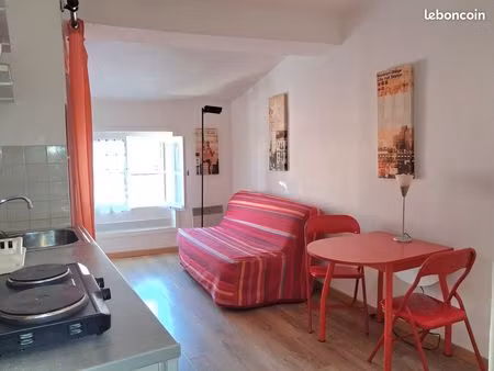 studio meublé 15 m² - sous les toits  idéal étudiant – calme & proche facs