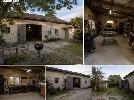 couple sérieux recherche maison avec hangar  atelier ou grange