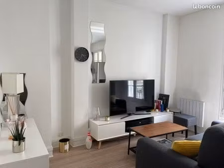 levallois quartier collange beau 2 pieces meuble de 33m2