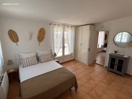 maisonnette meublée avec jardin privatif 108 m² et 2 parkings – éguilles / aix-les-milles