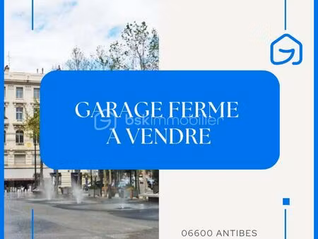 parking de 15 m² à antibes