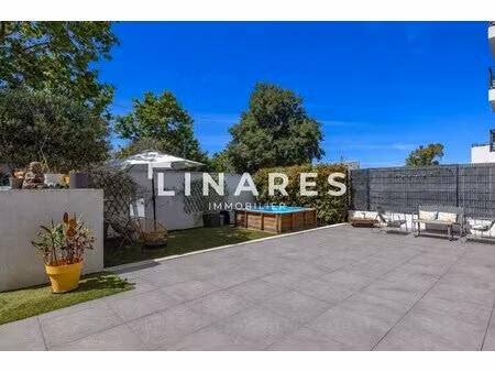 l'ecrin du 9eme - appartement t3 de 81m2 + jardin de 110m2 - 13009 mazargues
