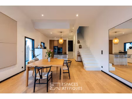 maison d'architecte esprit loft et sa piscine