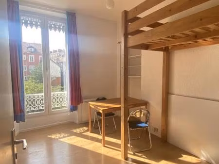 grenoble 26 rue gabriel peri - studio meuble - disponible